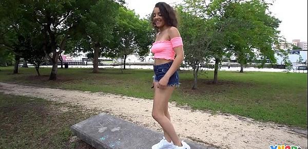  YNGR - Outdoor Sex With Teen Ella Cruz